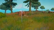 The latest Fortnite glitch shows unusual behavior by trees (Image via Epic Games)